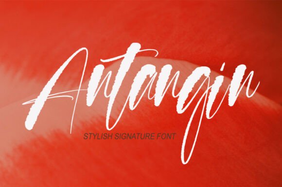 Antangin: The Brush Script Font for Bold Marketing