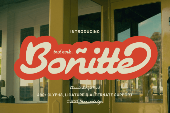 Bonitte Font: The Playful Script for Small Business Branding
