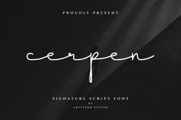 Cerpen Regular: The Elegant Script Font for Modern Branding