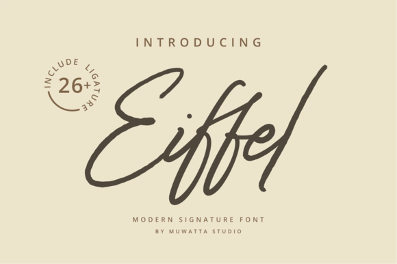 Eiffel: The Fluid Script Font for Modern Web Design