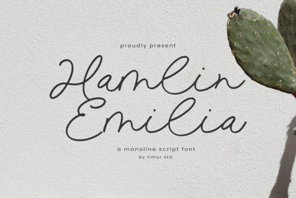 Elevating Editorial Design with Hamlin Emilia Typeface