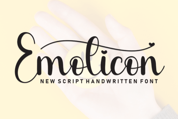Emoticon: A Fresh Script Font for Elegant Editorial Design