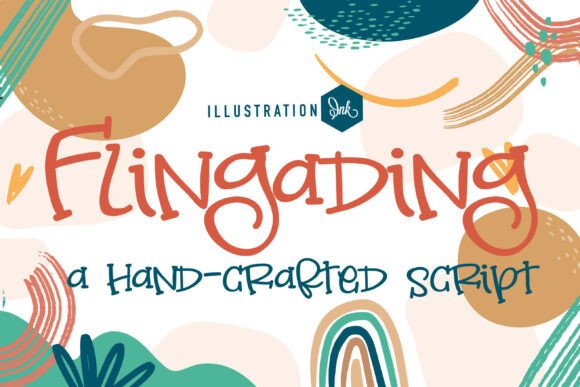 Flingading Font: The Playful Script for Small Business Branding