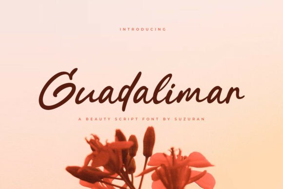 Guadalimar: The Modern Script Font for Premium Branding