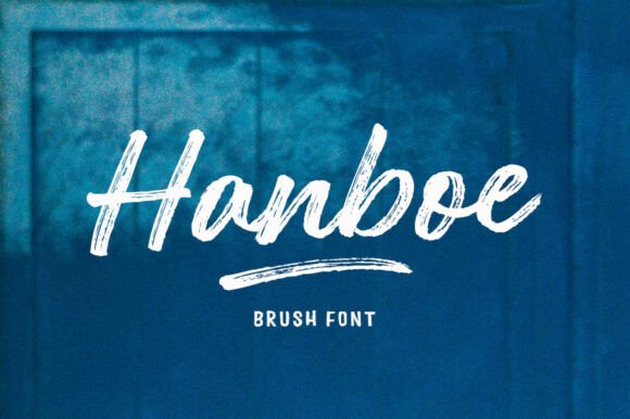 Hanboe: A Casual Script Handwritten Font for Editorial Design