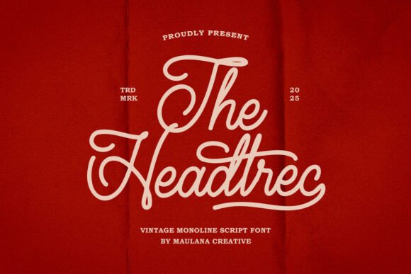 Headtrec: A Vintage Script Font for Bold Campaigns