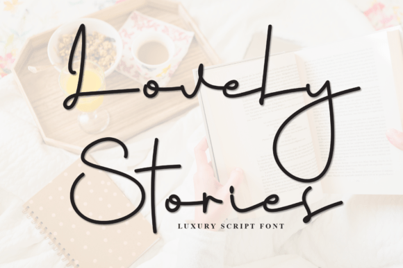 Lovely Stories Font: Elevate Your Brand with Elegant Script