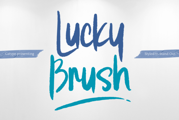 Lucky Brush Font Review: Bold Script for Branding