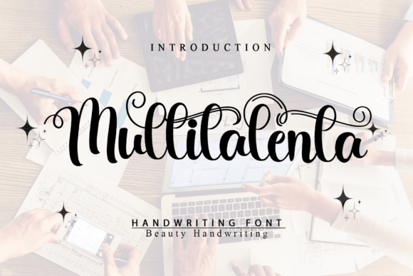 Multitalenta: A Luxurious Script Font for Makers