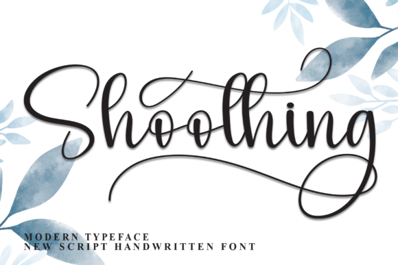Shoothing: The Handwritten Font for Elegant Branding