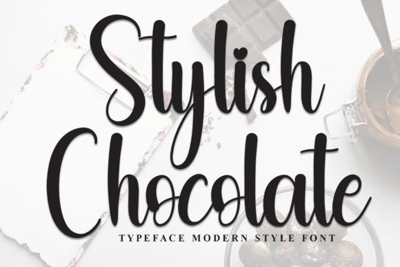 Stylish Chocolate: The Script Font for Editorial Elegance